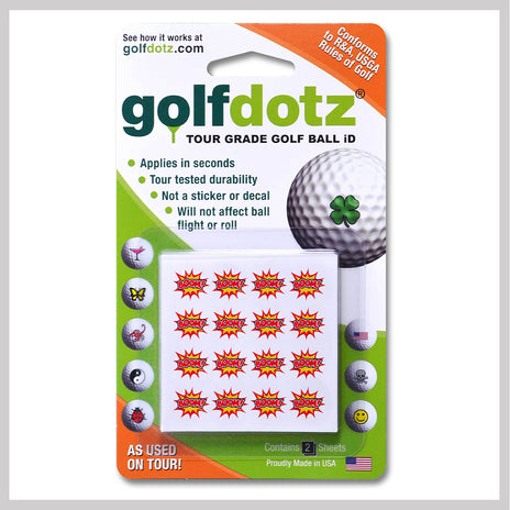 Boom Golfdotz Packaging 