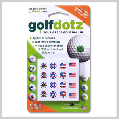American Foursome Golfdotz Packaging 