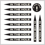 1 Sheet of In The Hole Golfdotz 